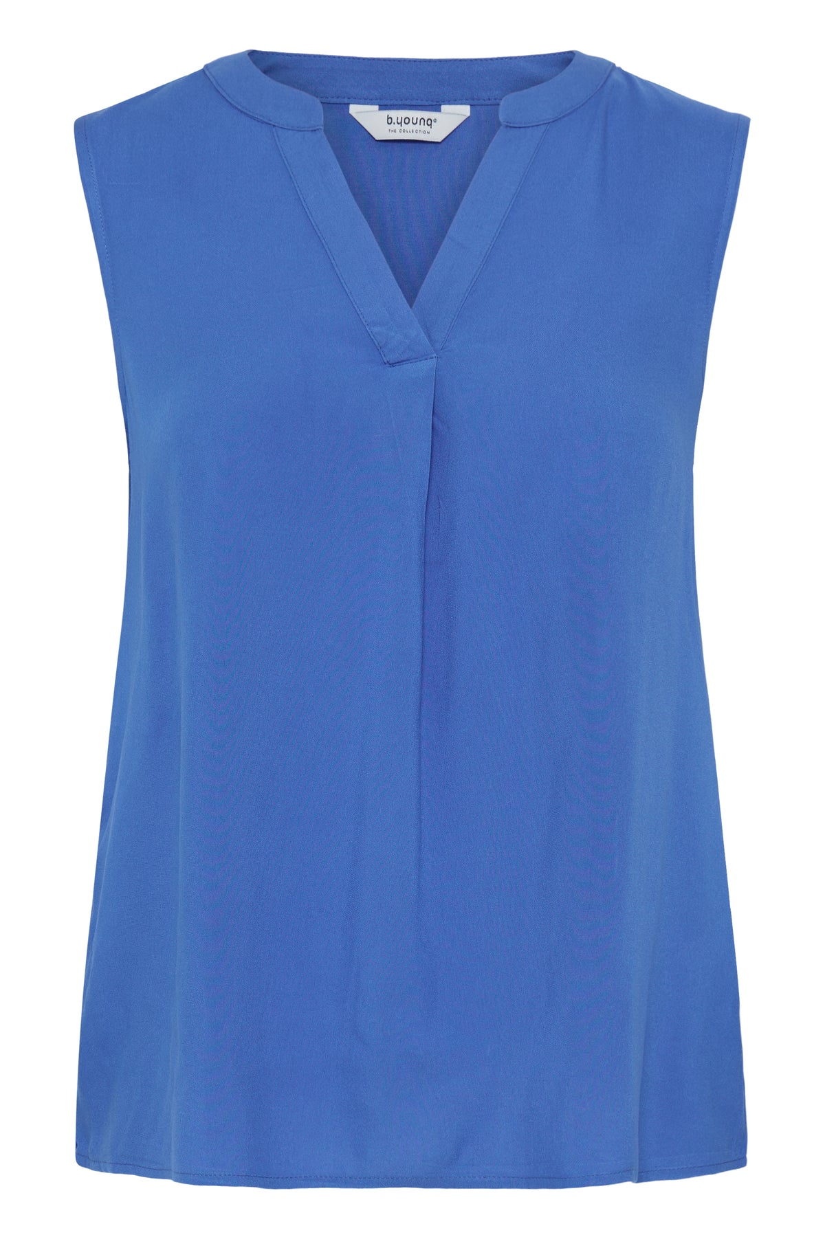 B.Young ByMmmjoella Nebulas Blue V-Neck Top