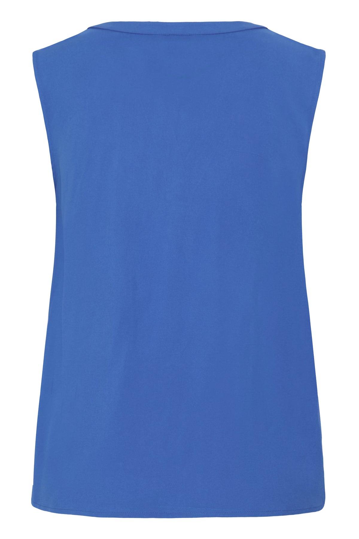 B.Young ByMmmjoella Nebulas Blue V-Neck Top
