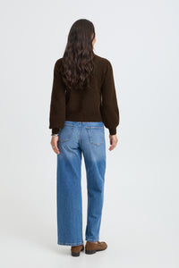 B.Young ByOmea Java Melange Embellished Button Cardigan, 20819510
