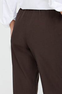 B.Young ByDanta Java Brown Balloon Cuff Trousers