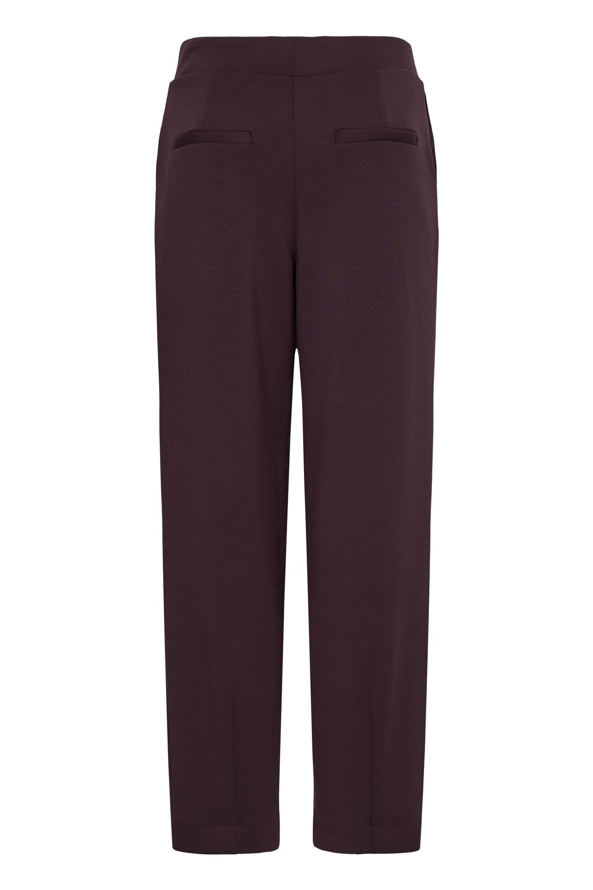 B.Young ByPusti Fudge Burgundy Modal Barrel Leg Joggers, 20819666