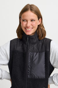 The Jogg Concept JCBerri Black Teddy Gilet