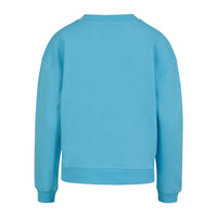 Coster Copenhagen Aqua Blue Logo Supersoft Fleece Lined Sweatshirt, 241-1107