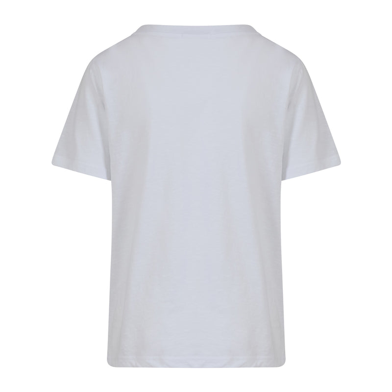 Coster Copenhagen White T-Shirt with Caviar Logo, 241-1141