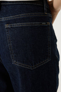 Garcia Chyla HighWaisted Dark Denim Barrel Leg Jeans, 282