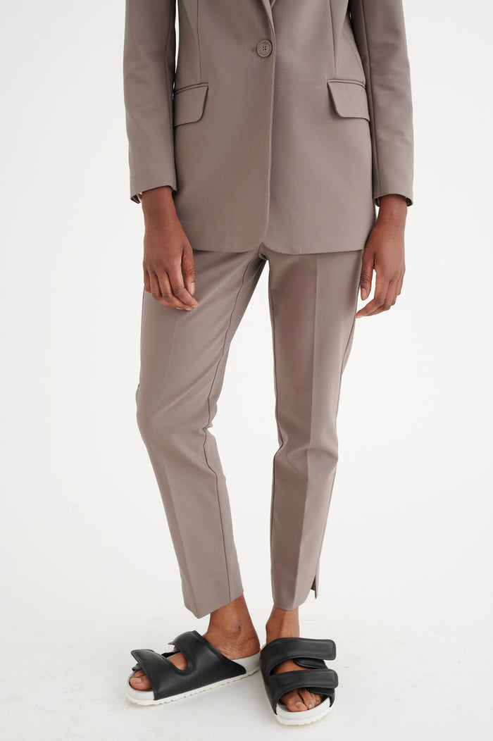 InWear Sandy Grey Zella Trousers, 30103749