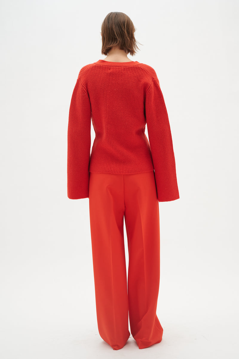 InWear Zinni Scarlet Highwaisted Wide Leg Trousers, 30108849