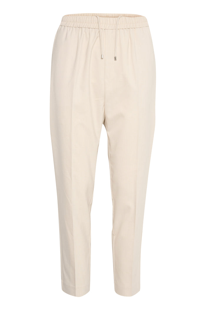 InWear Zella Sandy Grey Flat Pant, 30105579 – Ruby 67 Boutique