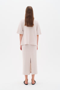 InWear Aida Haze Beige Modal Ankle Length Tube Skirt