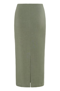 InWear Aida Mulled Basil Modal Ankle Length Tube Skirt, 30109092