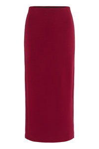 InWear Aida Cabernet Modal Ankle Length Tube Skirt - PRE-ORDER