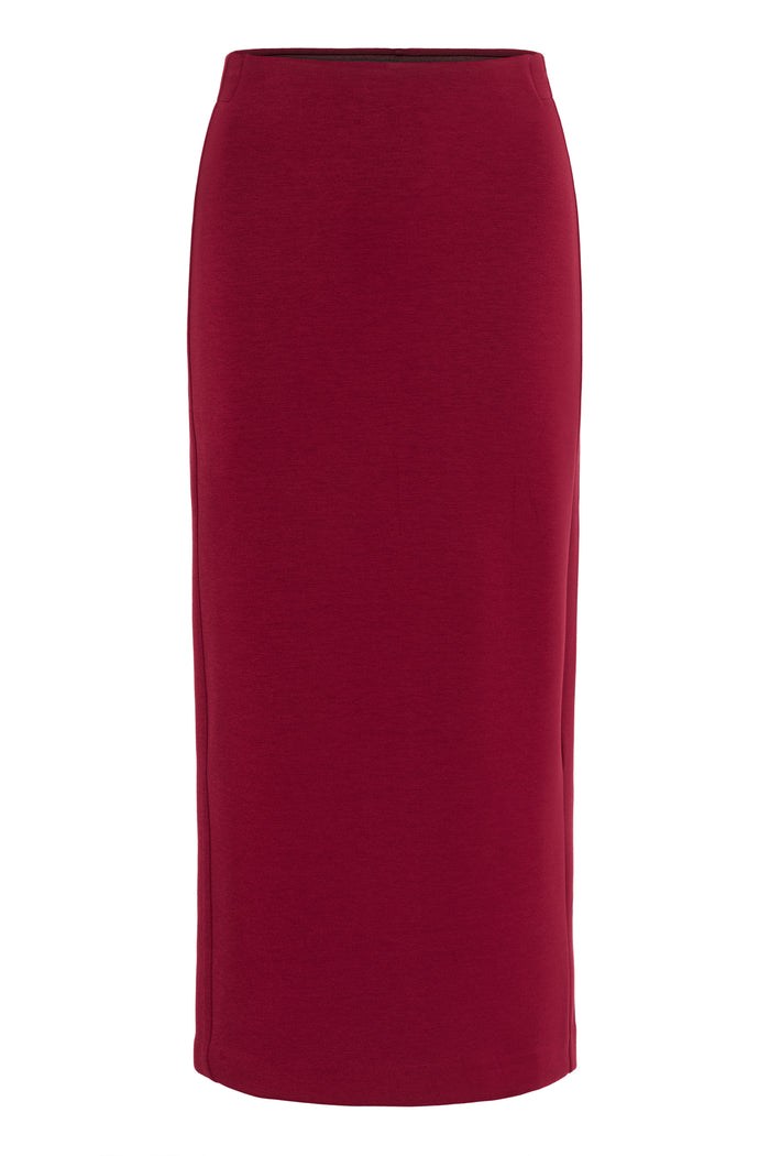 InWear Aida Cabernet Modal Ankle Length Tube Skirt - PRE-ORDER