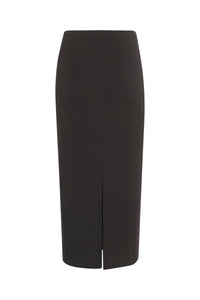 InWear Aida Black Modal Ankle Length Tube Skirt, 30109092