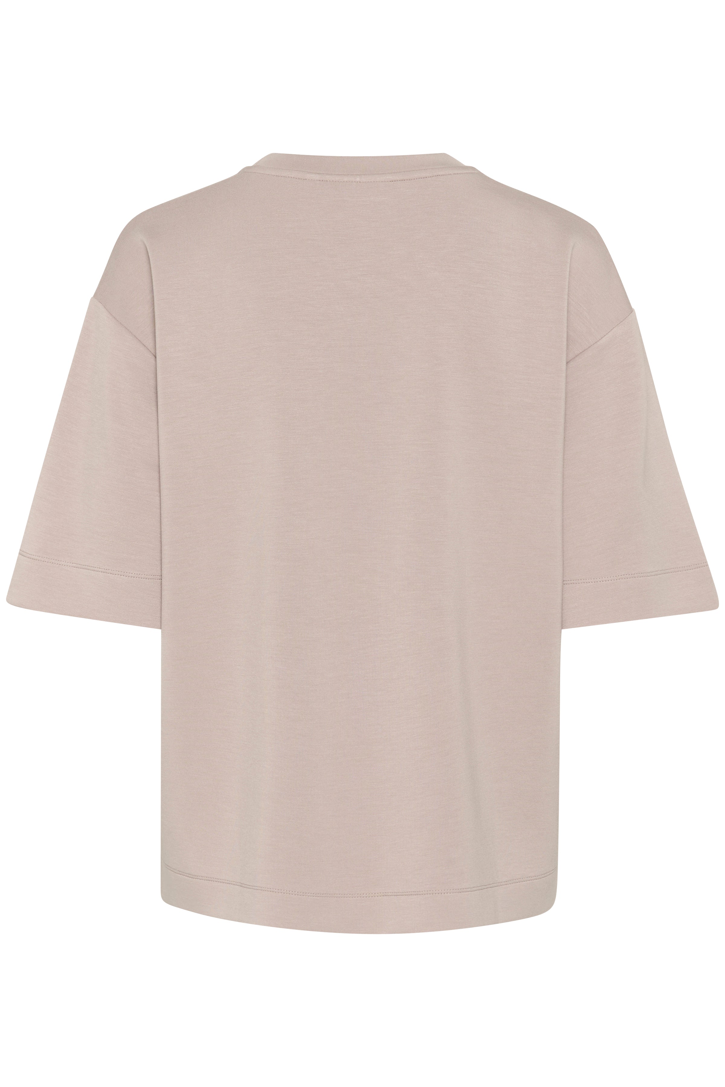 カットソー(長袖/七分) RANDEBOO Charm cut neo top(oatmeal) T-shirt with floral print colour white/green | Liu Jo