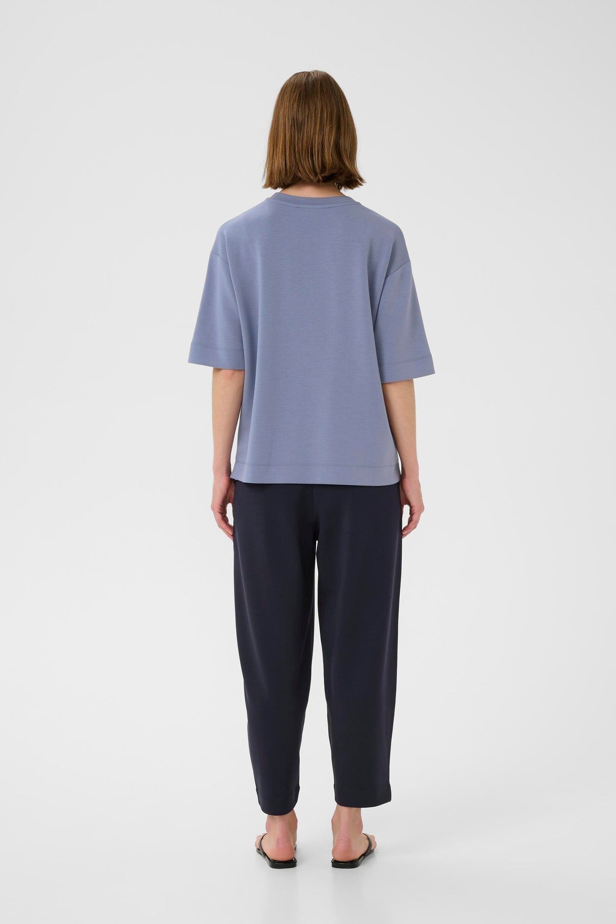 InWear Pannie Wild Wind Blue Oversized Modal T-Shirt