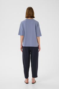 InWear Pannie Wild Wind Blue Oversized Modal T-Shirt