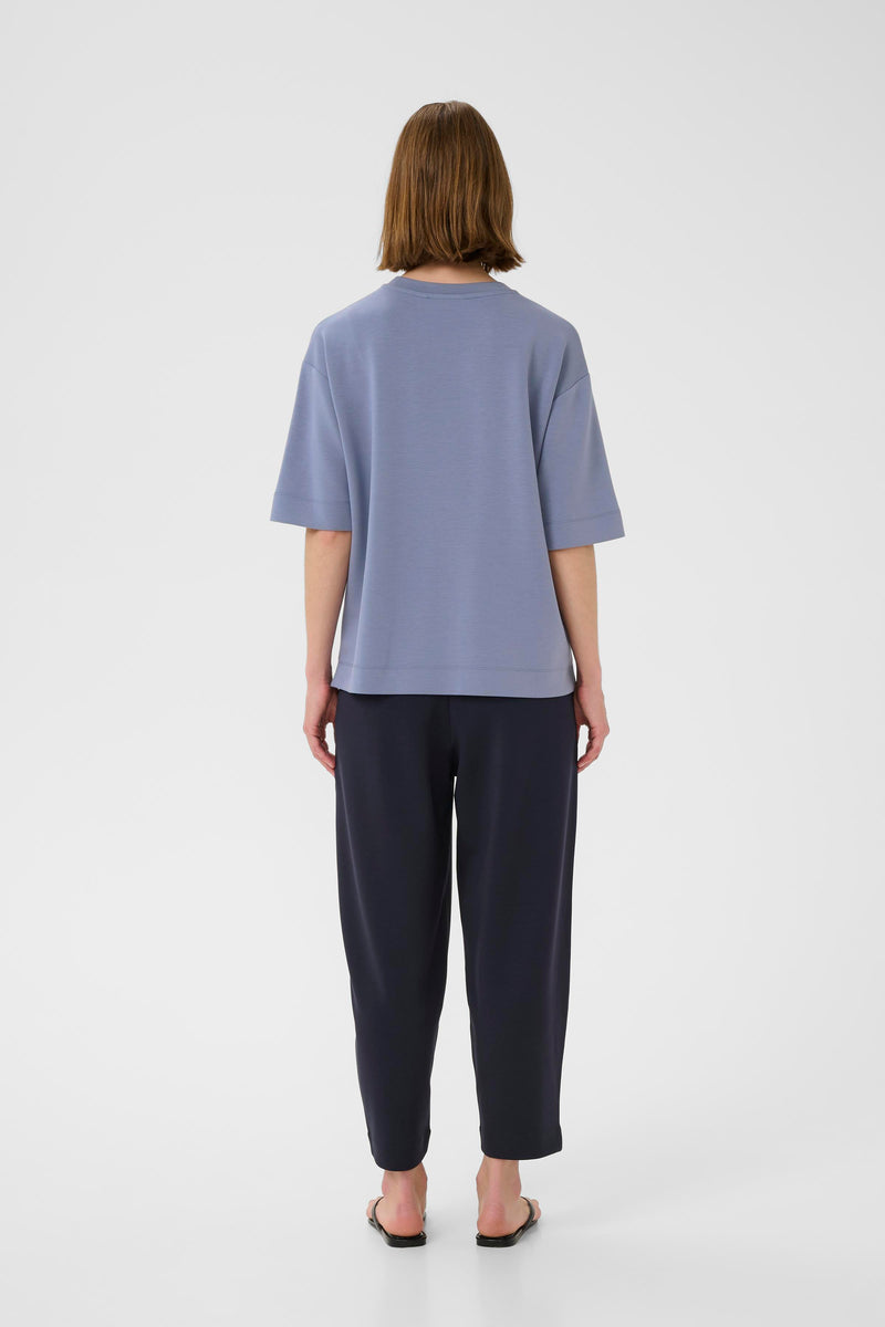 InWear Pannie Wild Wind Blue Oversized Modal T-Shirt