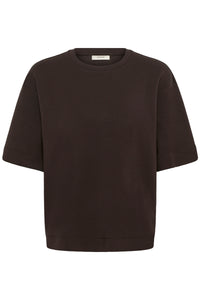 InWear Pannie Chocolate Brown Oversized Modal T-Shirt, 30109225