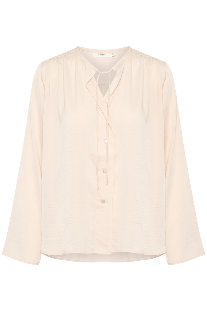 InWear Mato French Nougat V-Neck Blouse, 30109658