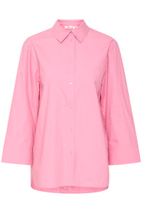 InWear Merlissa Cashmere Rose Oversized Boxy Longline Shirt, 30109673