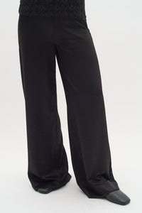 InWear Didra Black Wide Leg Palazzo Trouser, 30109811