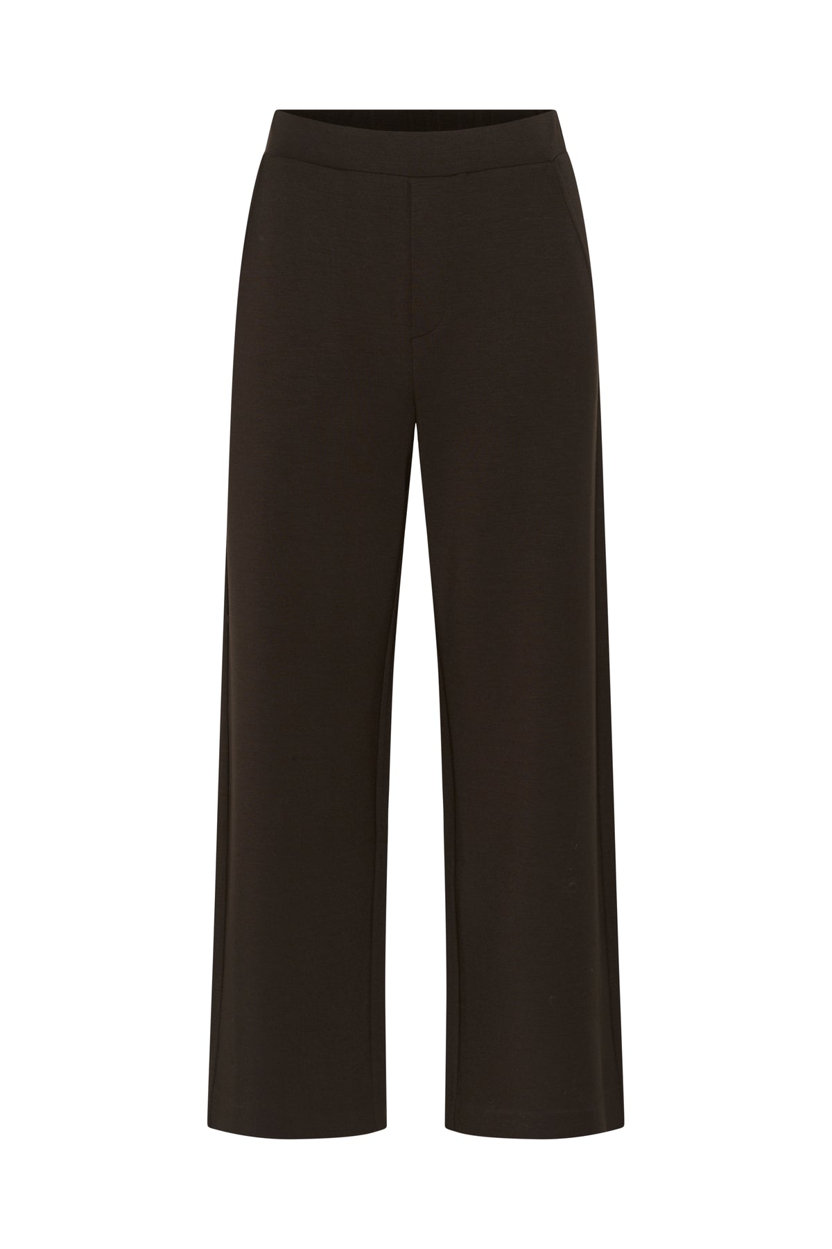 InWear Gincent Chocolate Brown Modal Wide Leg Joggers