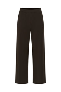 InWear Gincent Chocolate Brown Modal Wide Leg Joggers
