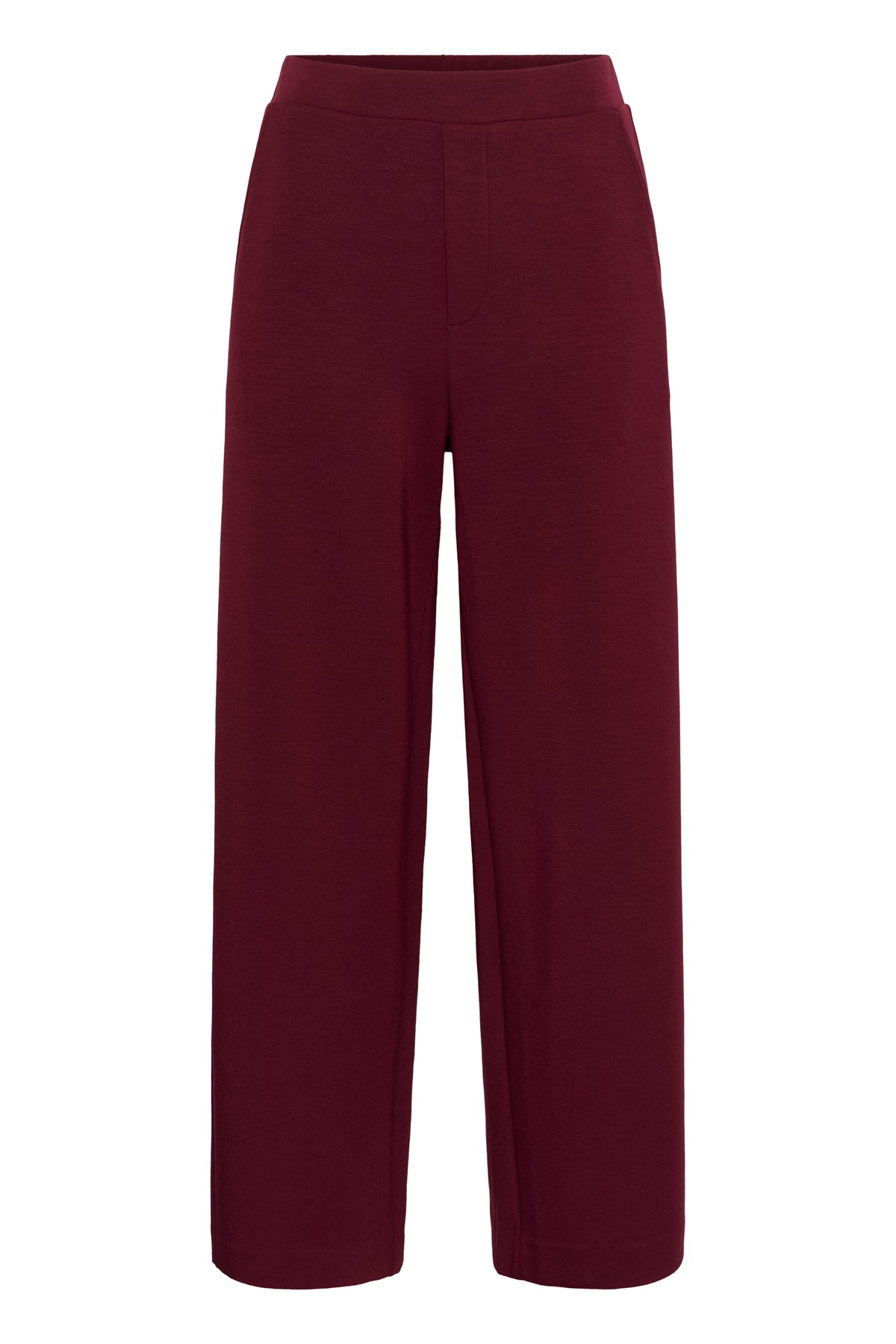 InWear Gincent Zinfandel Burgundy Modal Wide Leg Joggers, 30109909