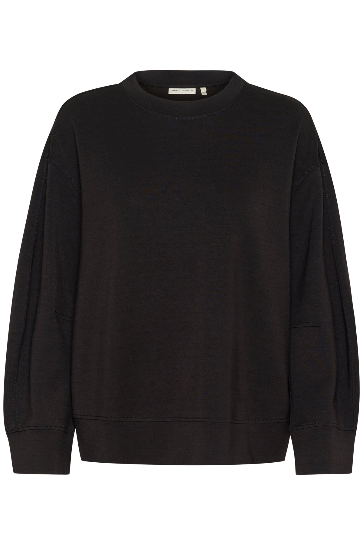 InWear Annieh Black Modal Relaxed Fit Sweatshirt