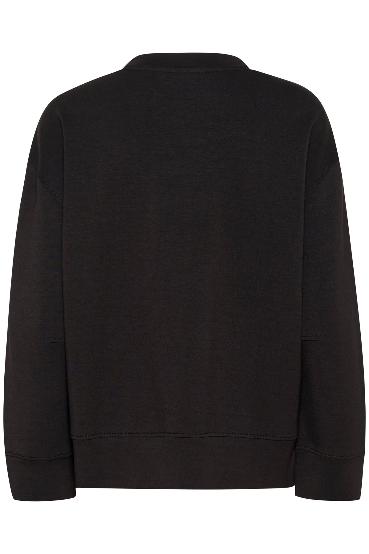 InWear Annieh Black Modal Relaxed Fit Sweatshirt