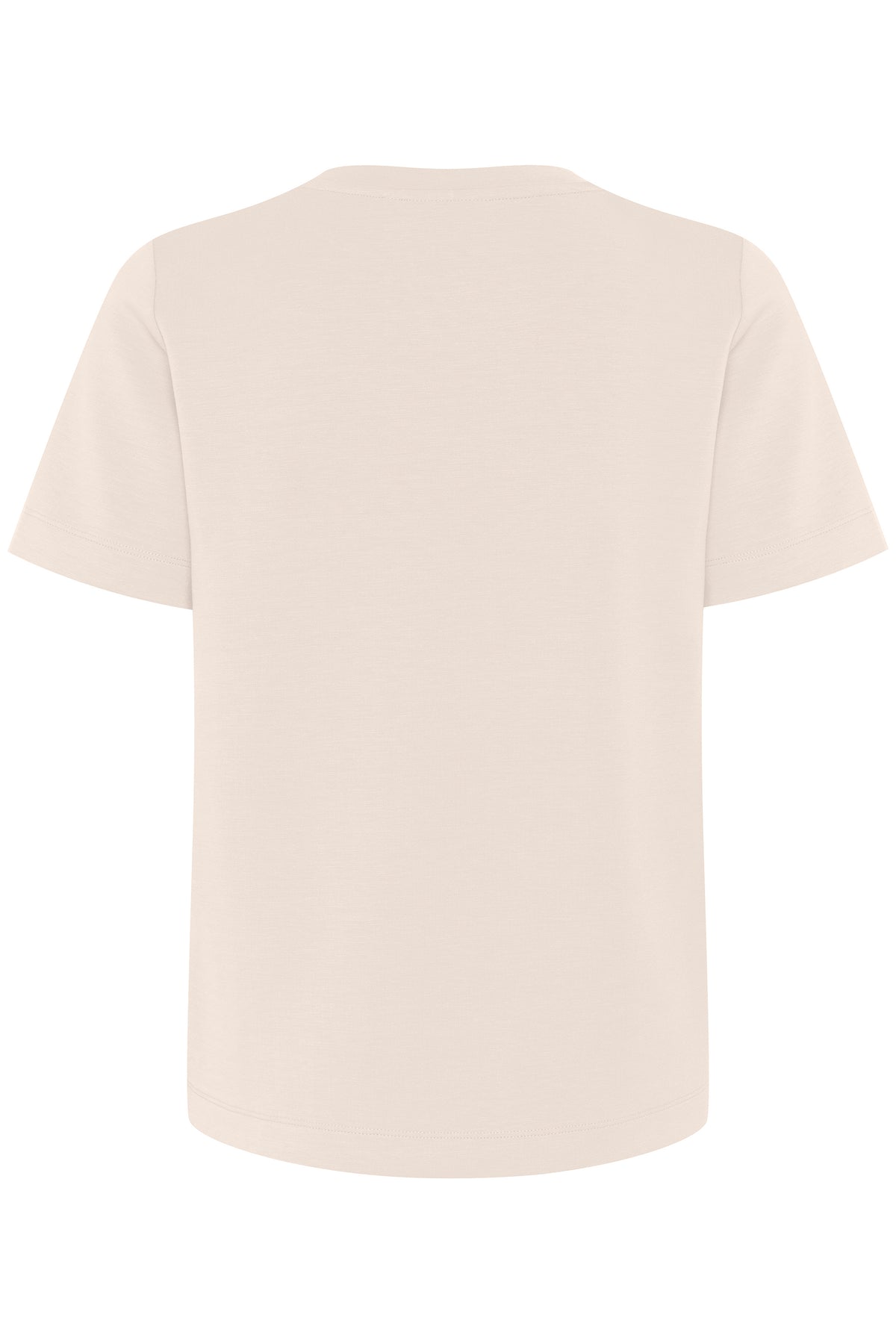 InWear Vincent Haze Beige Embossed Logo T-Shirt