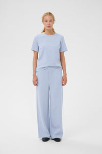 InWear Gincent Endless Sky Melange Modal Wide Leg Joggers, 30110741