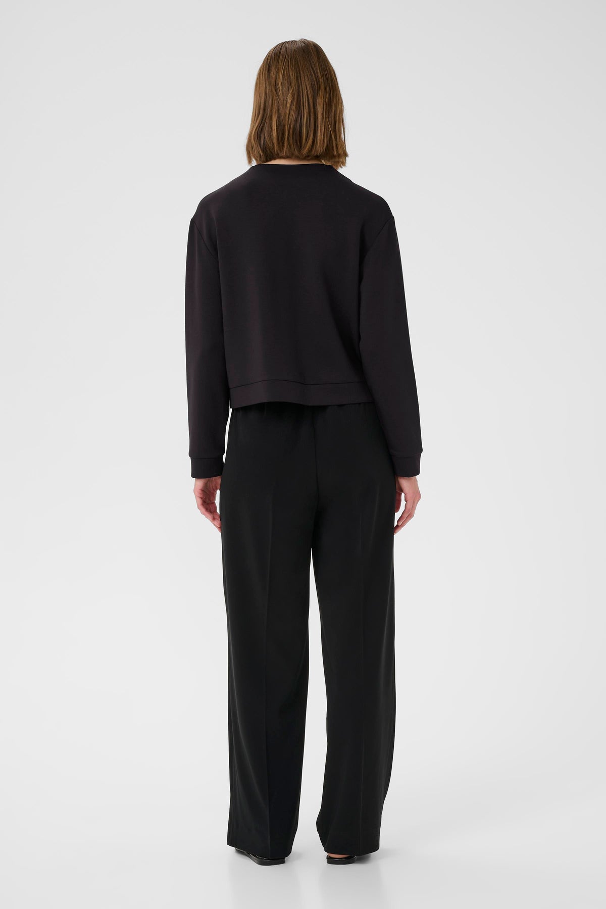 InWear Gida Vincent Black Modal Cardigan Jacket
