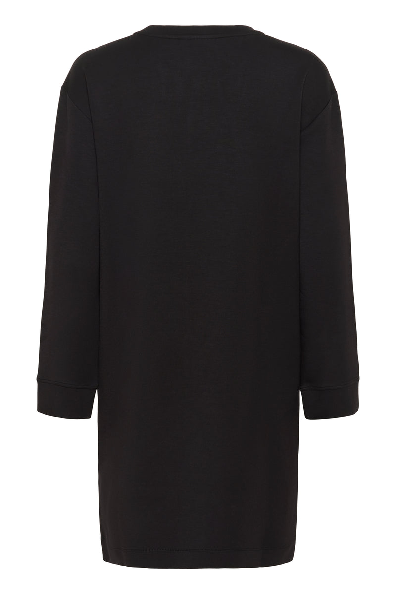 InWear Kincent Black Modal Deco Tunic Dress