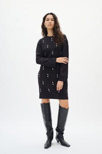 InWear Kincent Black Modal Deco Tunic Dress