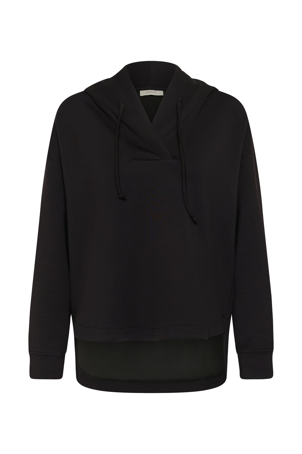 InWear Simi Vincent Black Modal Hoodie, 30112438