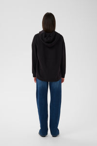 InWear Simi Vincent Black Modal Hoodie, 30112438