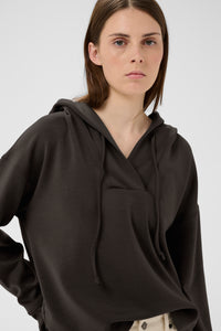 InWear Simi Vincent Chocolate Brown Modal Hoodie, 30112438