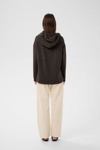 InWear Simi Vincent Chocolate Brown Modal Hoodie, 30112438