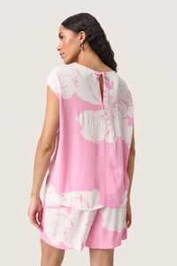 Soaked in Luxury Oversized Rosebloom Flower Print Top