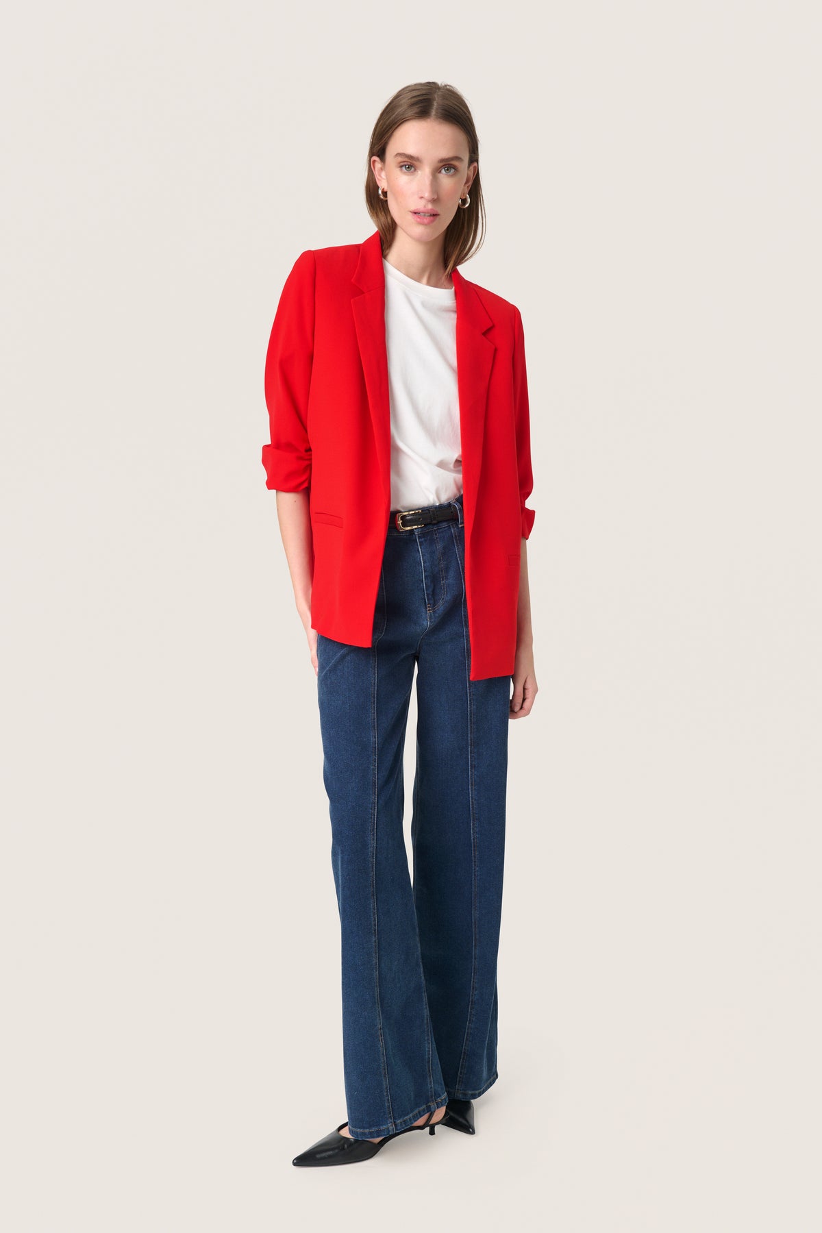 Soaked in Luxury Shirley Goji Berry Blazer