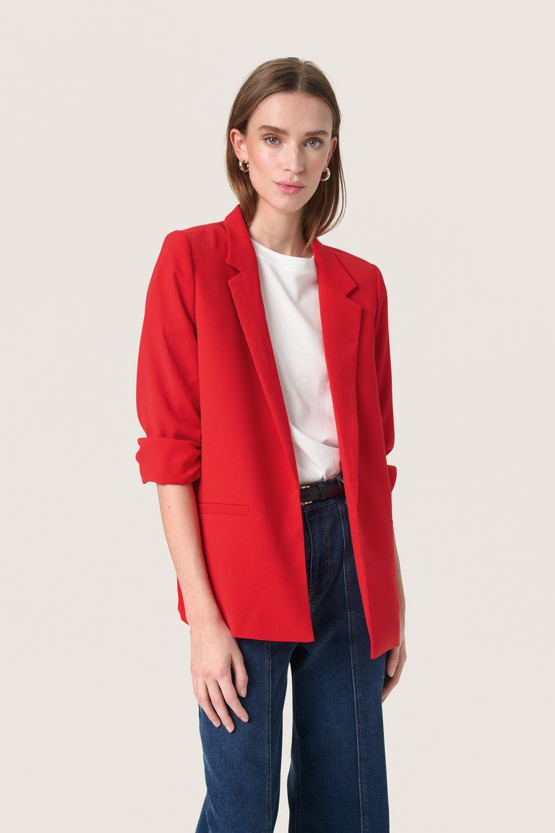 Soaked in Luxury Shirley Goji Berry Blazer
