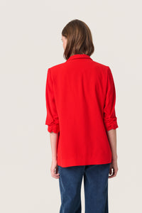 Soaked in Luxury Shirley Goji Berry Blazer