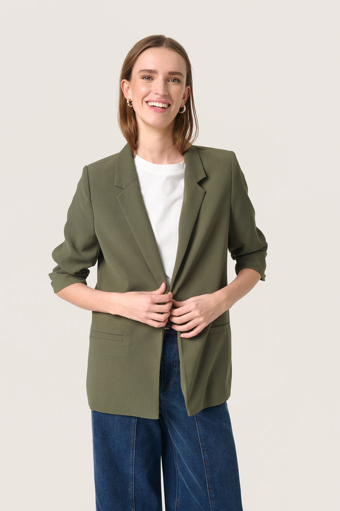 Soaked in Luxury Shirley Grape Leaf Blazer, 30403608