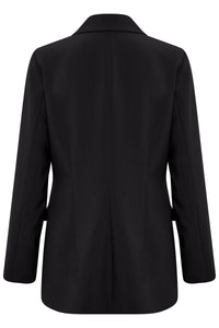 Soaked in Luxury Corinne Ultimate Black Longline Blazer