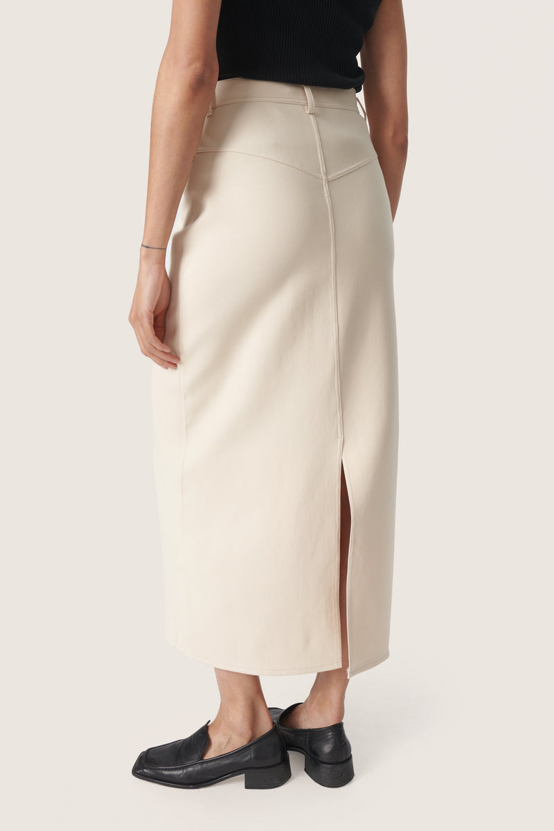 Soaked in Luxury Anastasia Sandshell Modal Ankle Length Skirt, 30407478
