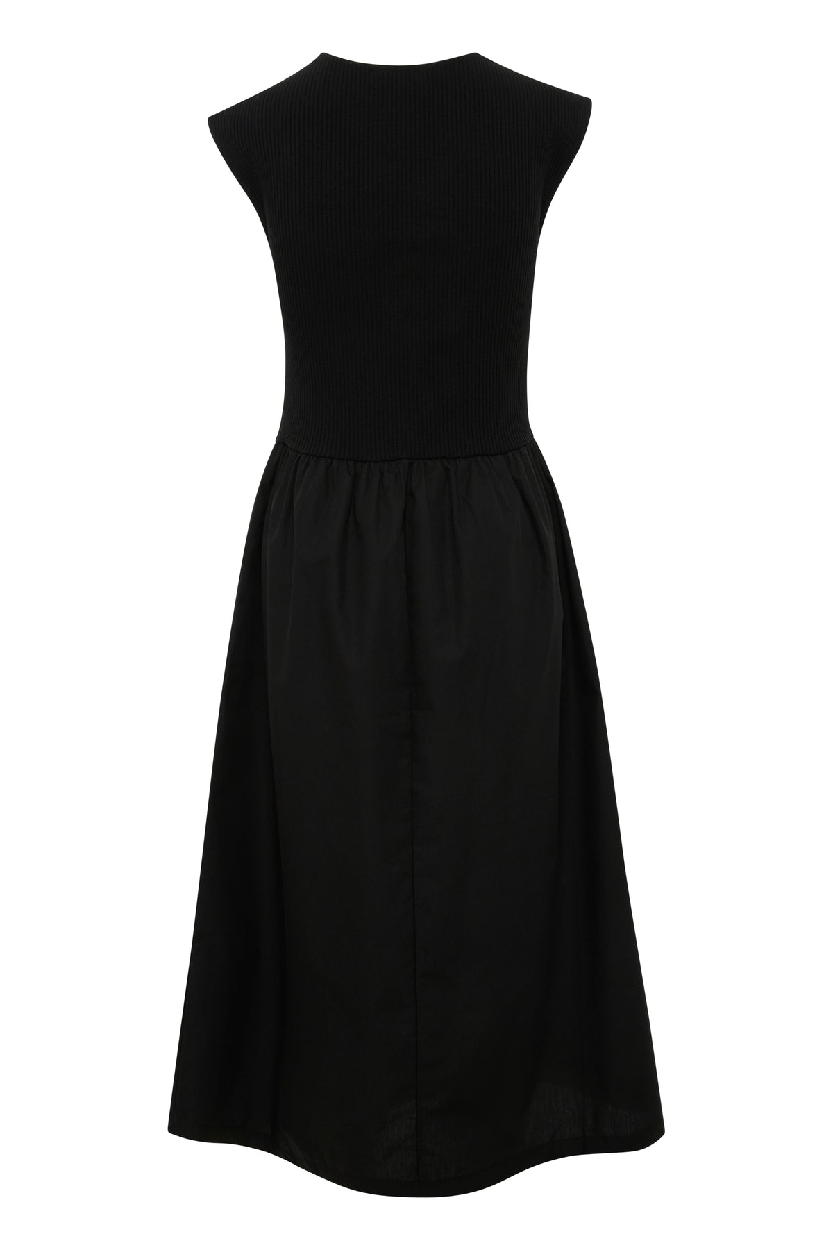 Soaked in Luxury SLSimone Phoebe Black Dress with Square Neckline, 30407490