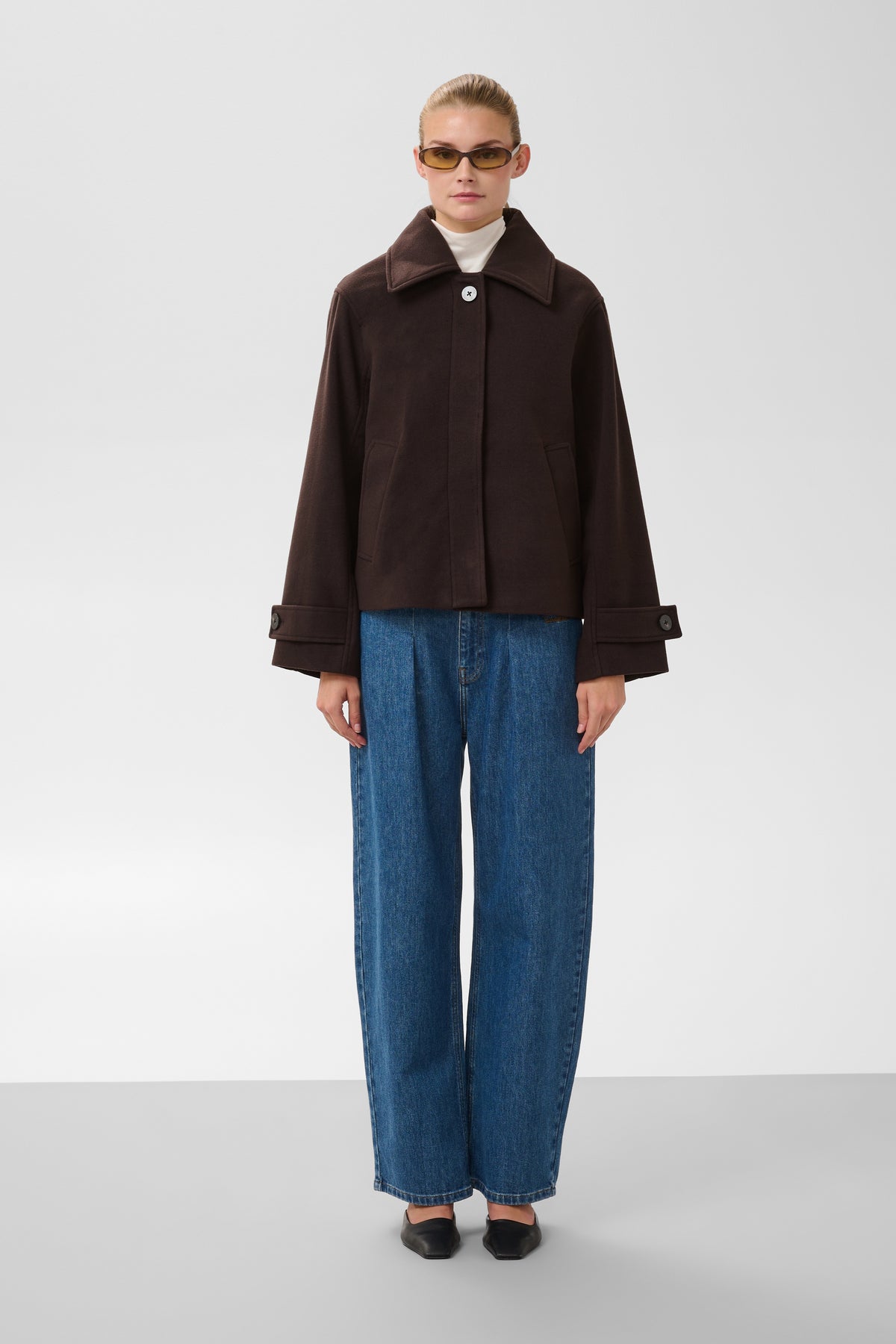 Soaked in Luxury SLRubie Akeleje Chocolate Torte Coat