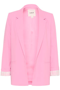 Soaked in Luxury Shirley Rosebloom Fold Up Blazer