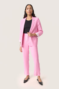 Soaked in Luxury Shirley Rosebloom Fold Up Blazer